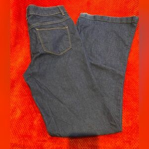 The Limited High Waist Flare Jeans Size 8R Dark Rinse